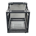 SZAFA RACK TOTEN 19'' 12U 600x800mm NA KÓŁKACH BEZ DRZWI BEZ SUFITU