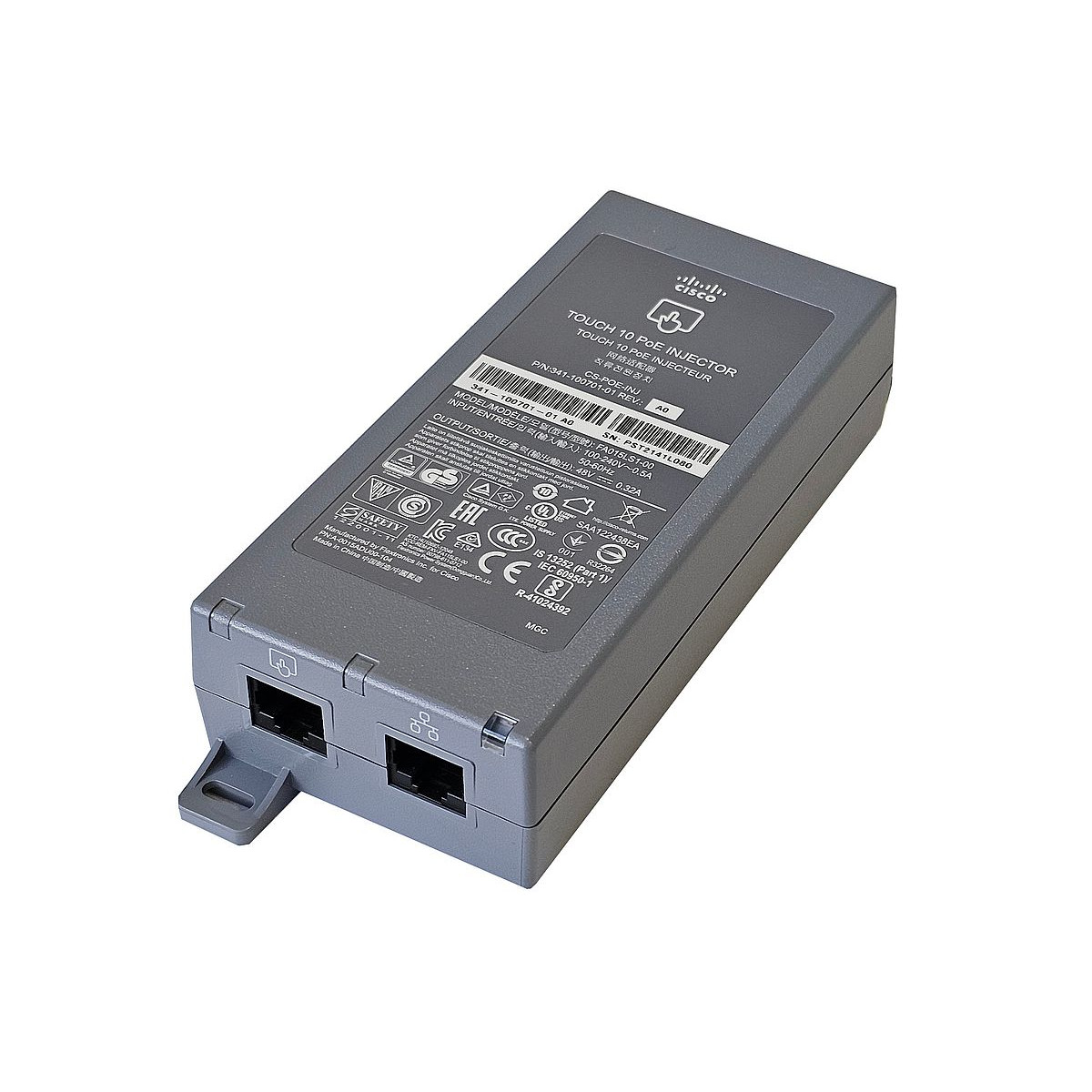 ZASILACZ POE CISCO TOUCH 10 CS-POE-INJ 48V 0,32A FA015LS1-00 341-100701-01