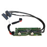 BACKPLANE 8x2,5 HDD DELL PE R710 0MX827 KABEL 0RN696 2xKABEL SAS 0WC7K9