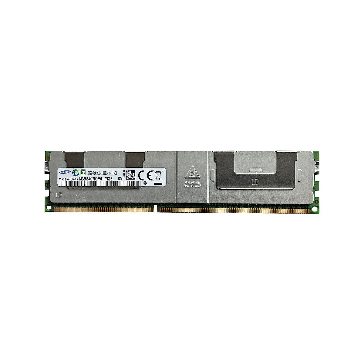 SAMSUNG 32GB 4Rx4 PC3L-12800L ECC REG M386B4G70DM0-YK03