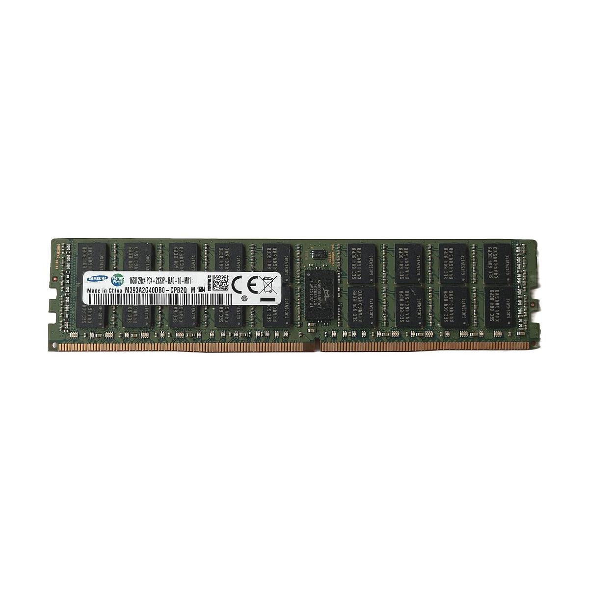 PAMIĘĆ HP SAMSUNG 16GB 2Rx4 PC4-2133P ECC REG M393A2G40DB0-CPB2Q 752369-581