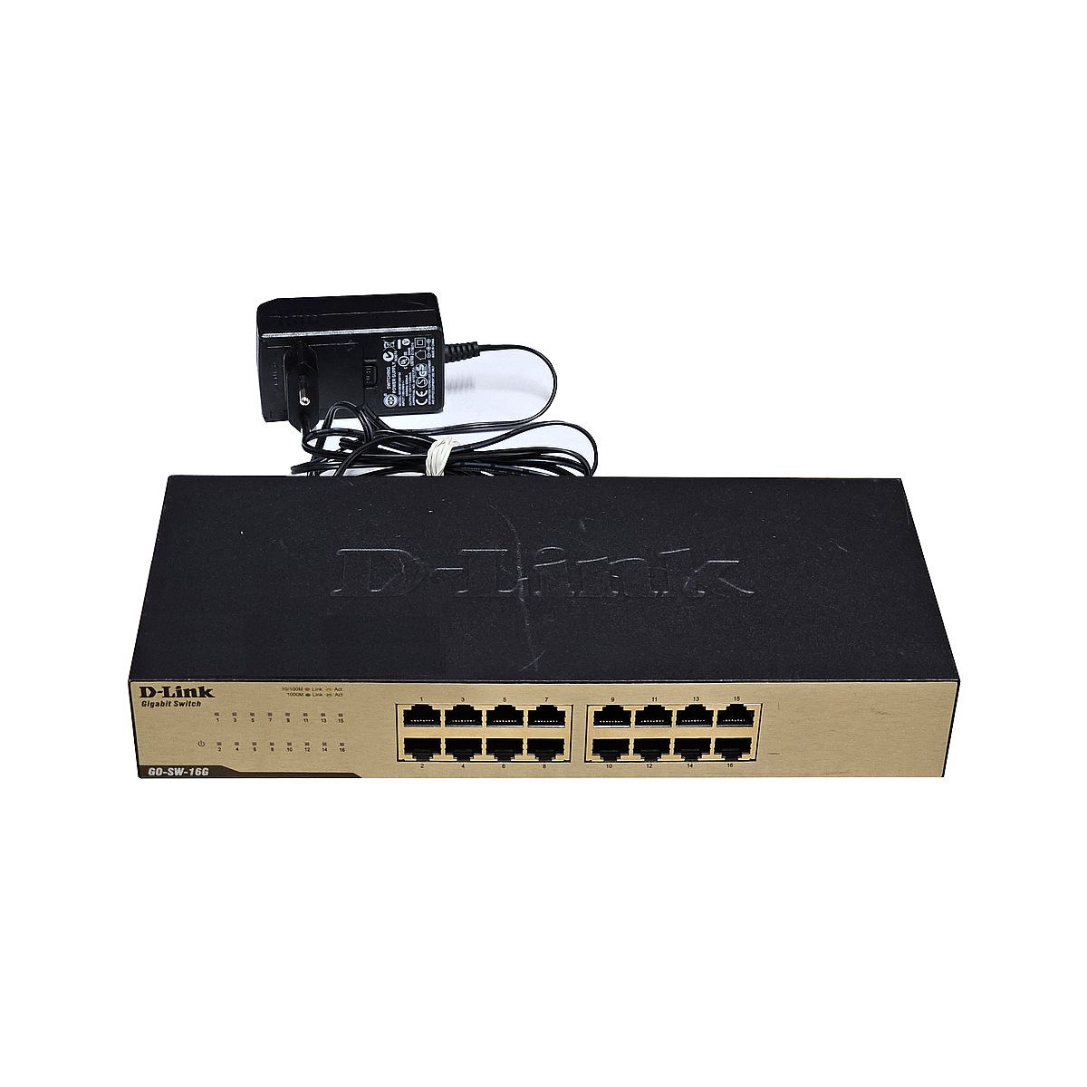 NIEZARZĄDZALNY SWITCH D-LINK G0-SW-16G 16x1GB ZASILACZ