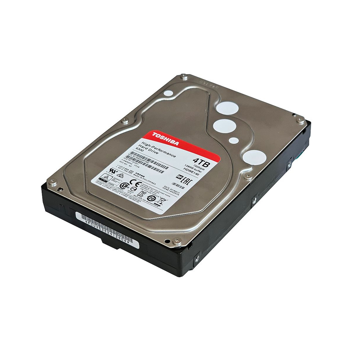 DYSK TOSHIBA X300 4TB SATA 6G 7.2K 128MB 3,5 HDWE140