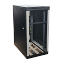 NOWA SZAFA RACK ENOC 24U 19'' S1 61012-S 600x1000MM KLUCZYKI ZŁOŻONA