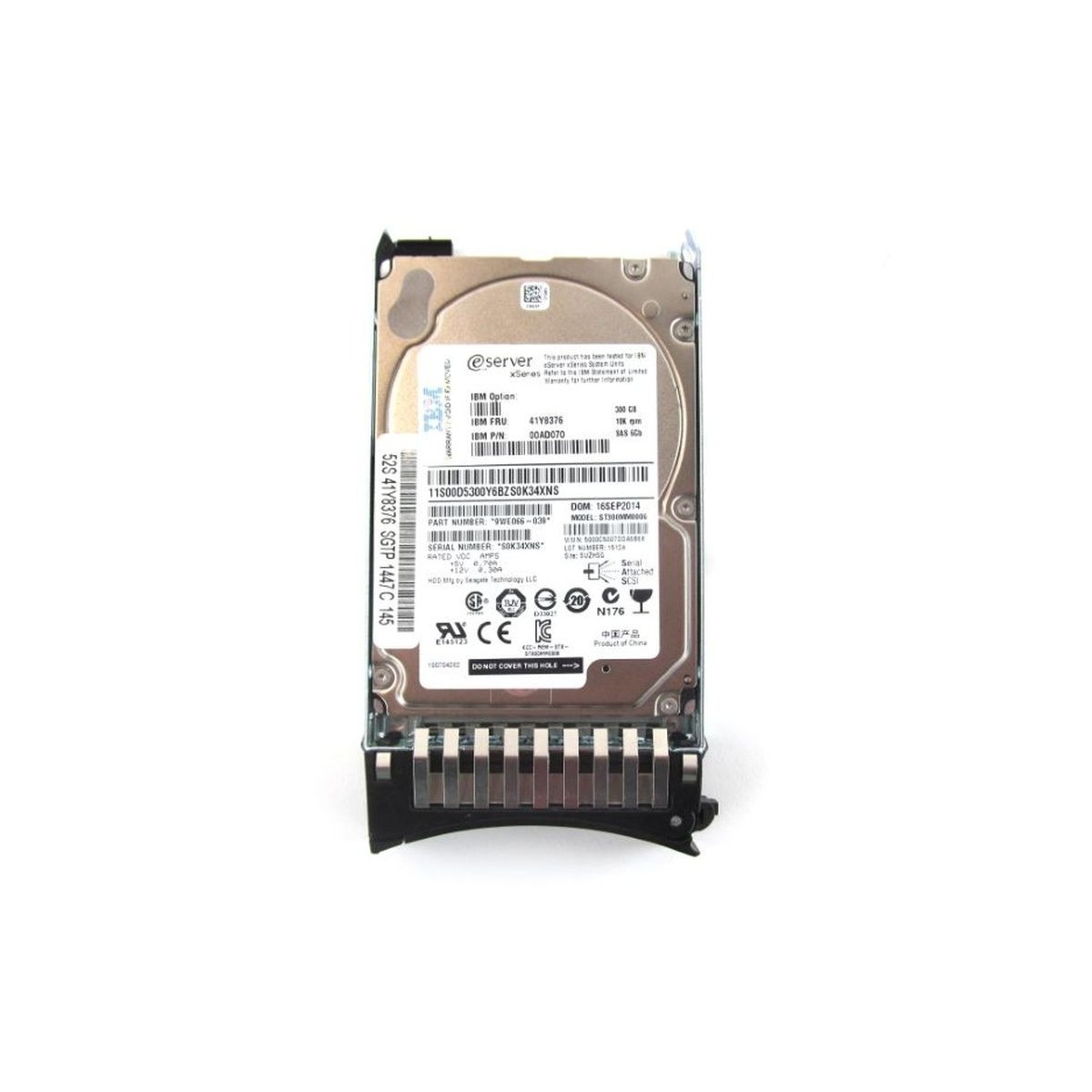 IBM LENOVO 300GB SAS 10K 6G 2,5 RAMKA 41Y8376