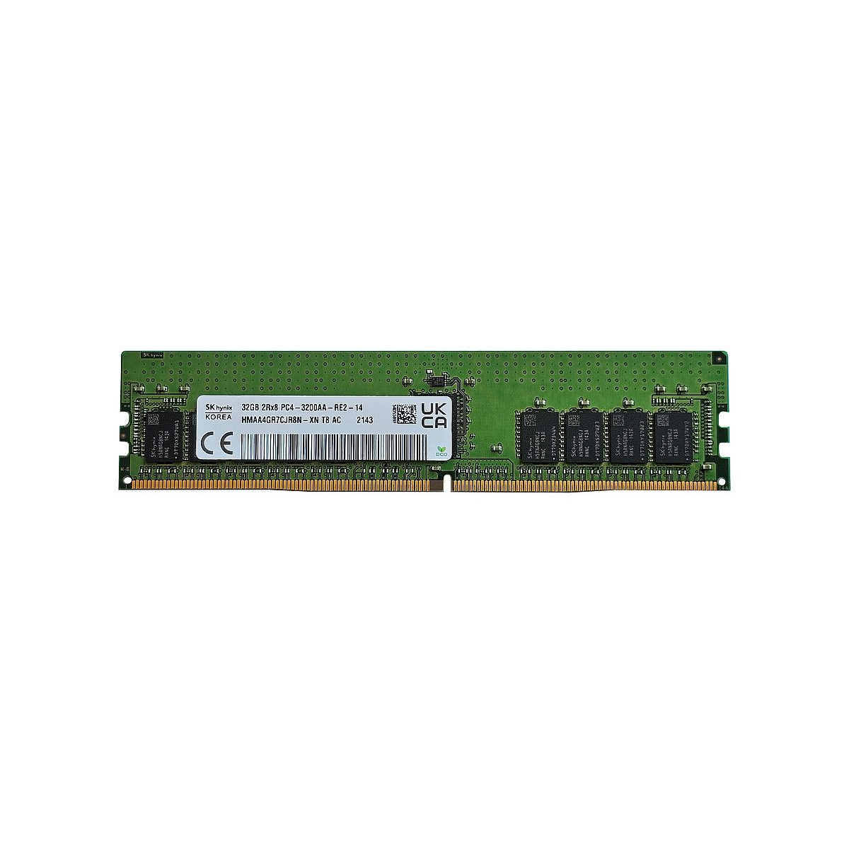 HYNIX 32GB 2Rx8 PC4-3200AA ECC REG HMAA4GR7CJR8N-XN