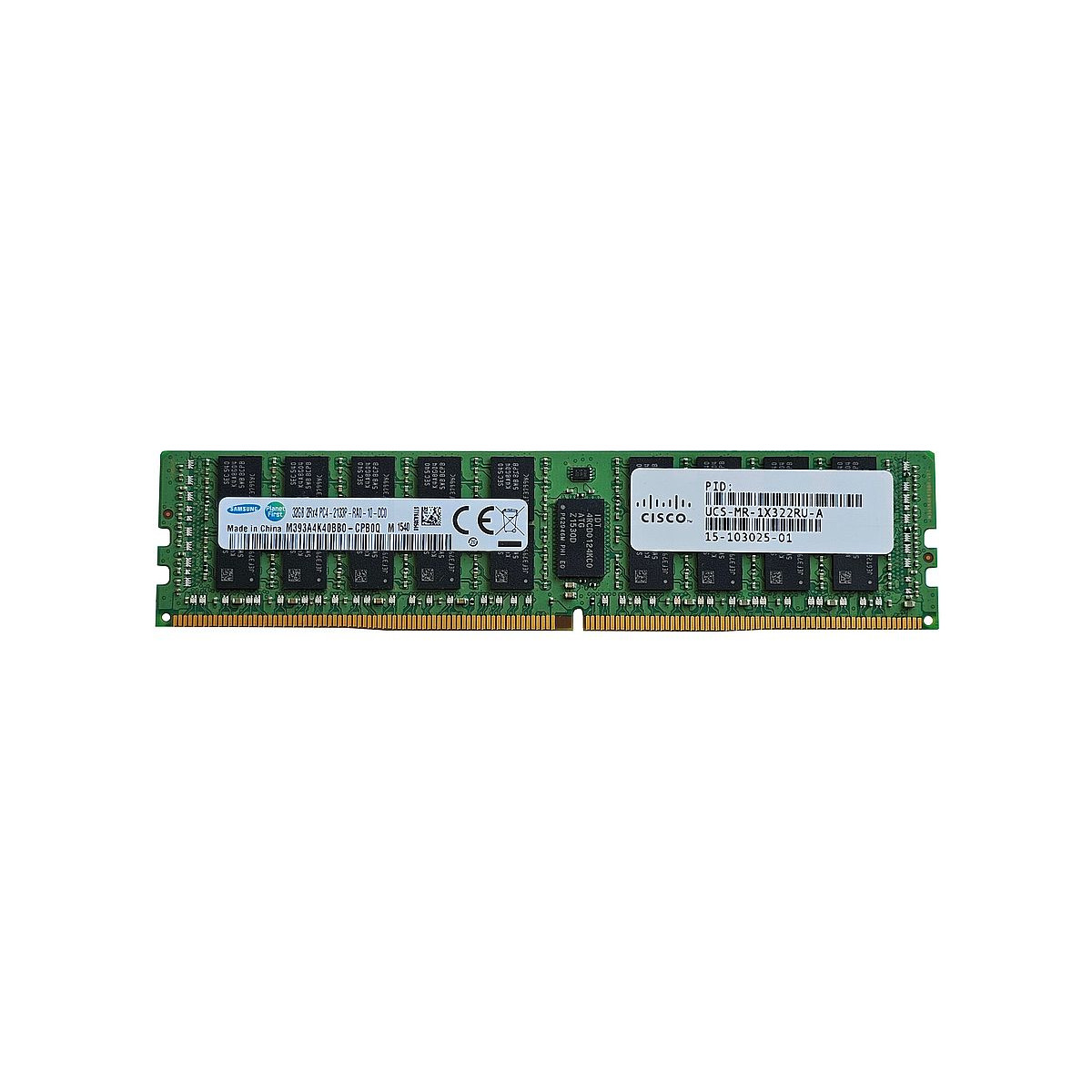 CISCO SAMSUNG 32GB PC4-2133P ECC REG M393A4K40BB0-CPB0Q 15-103025-01