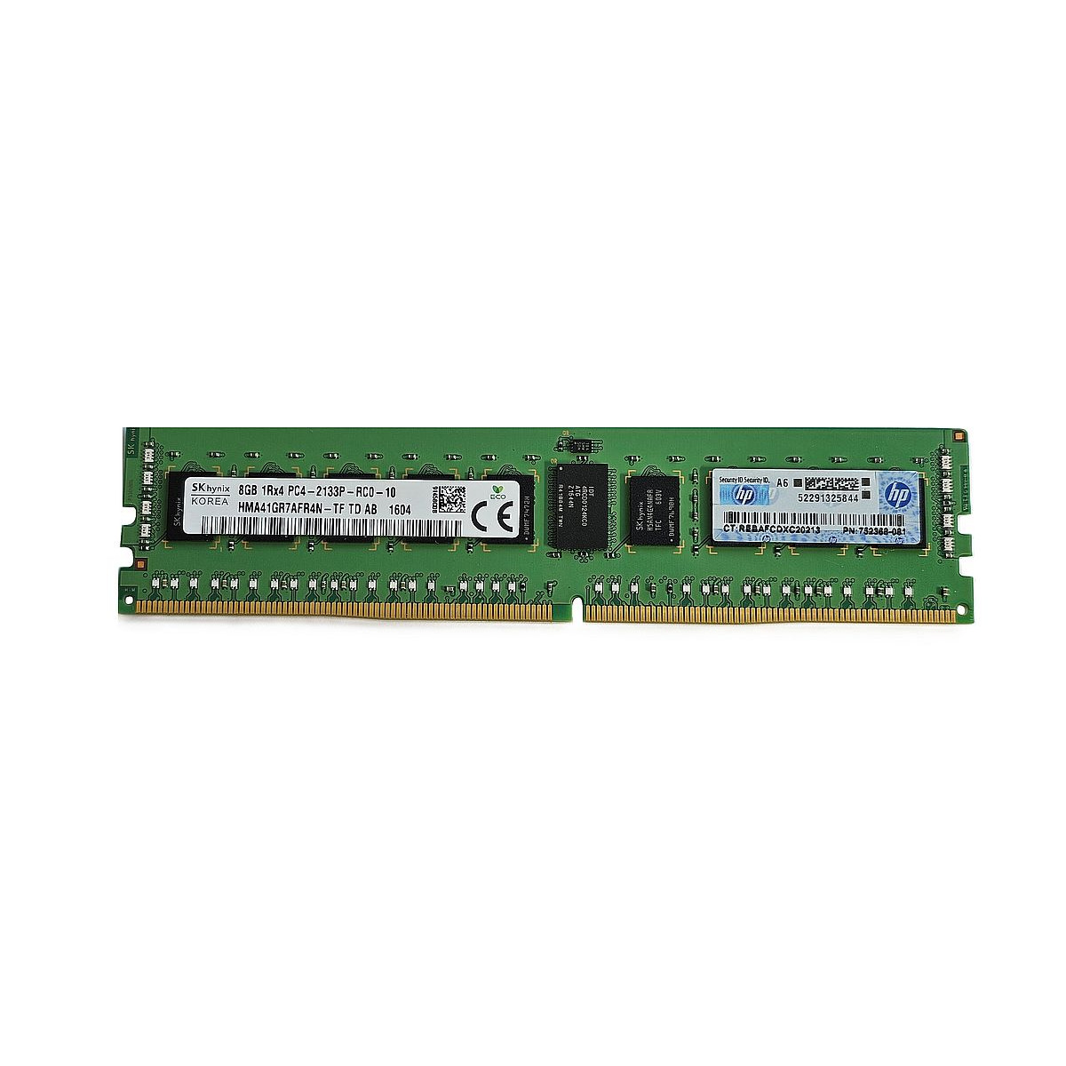 HP HYNIX 8GB PC4-2133P ECC REG HMA41GR7AFR4N-TF 752368-081