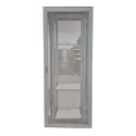 SZAFA RACK SERWEROWA RITTAL 19' 42U 800x1000 1xKLUCZ 2xPÓŁKA ZŁOŻONA