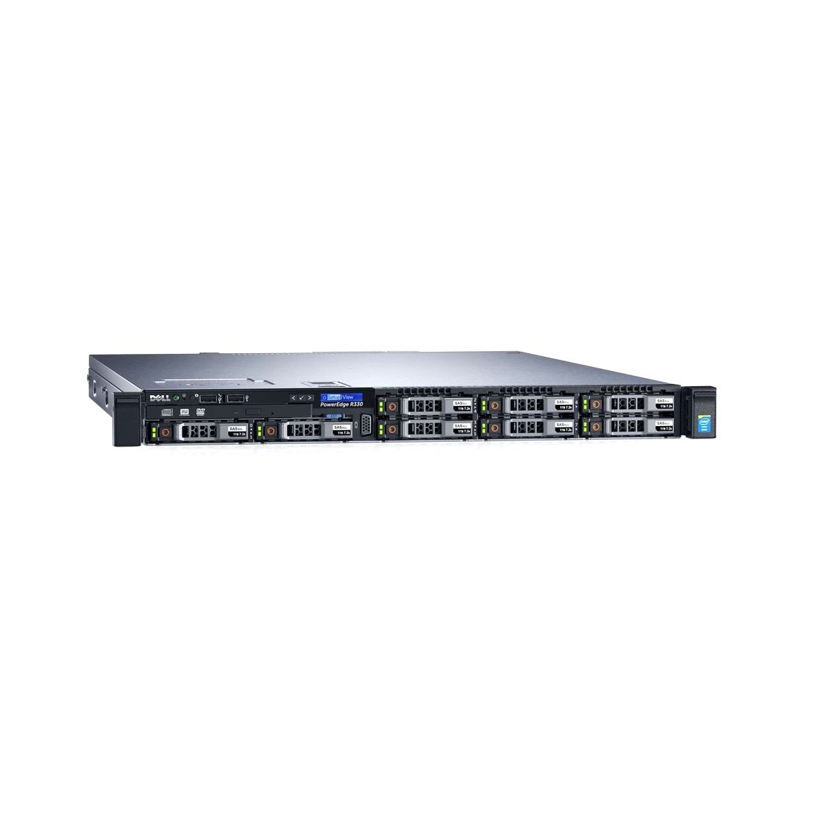 WINDOWS 2025 STANDARD+DELL R330 3,7GHZ QC 32GB 4x400GB SSD 2xPSU H730 DRAC