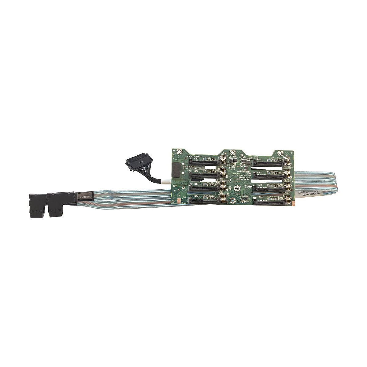 BACKPLANE 8x2,5 HDD HP DL380p G8 KABLE 660706-001 660709-001 643705-001