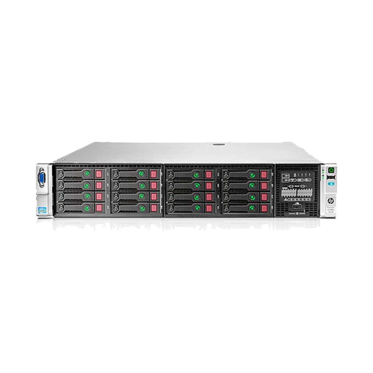 HP DL380p G8 2x2.0 E5 8CORE 64GB 8xSAS 2xPSU