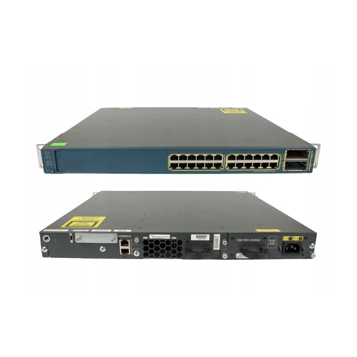 CISCO CATALYST C3560E 24x1GB +2X10GE USZY