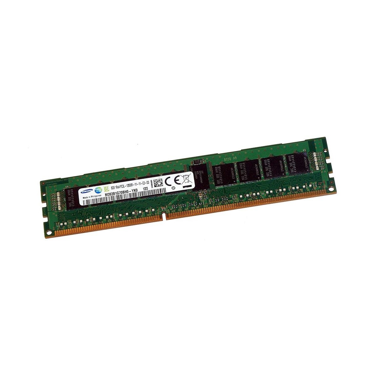 SAMSUNG 8GB 1Rx4 PC3L-12800R M393B1G70BH0-YK0