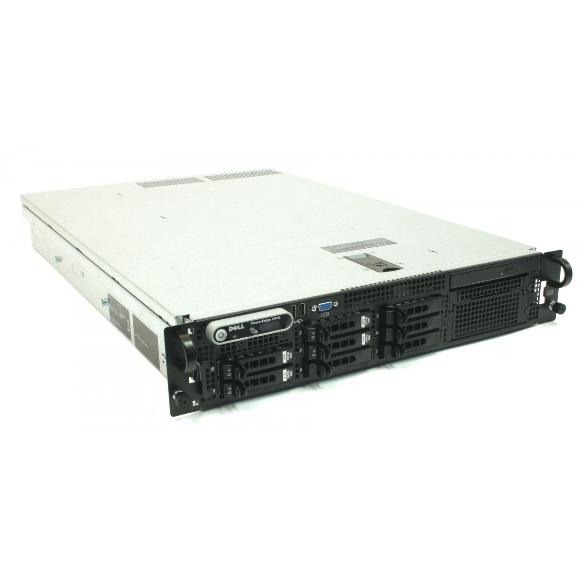 DELL 2970 2.4QC AMD 8GB 2x146GB SAS 2PSU PERC 5i