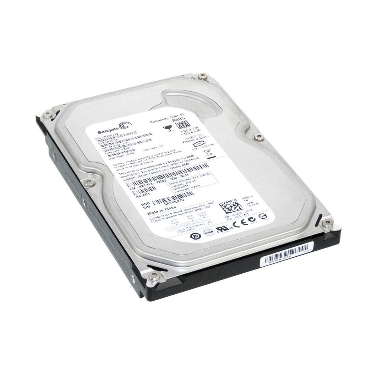 DELL SEAGATE BARRACUDA 250GB SATA 7.2K 3,5 0XT213