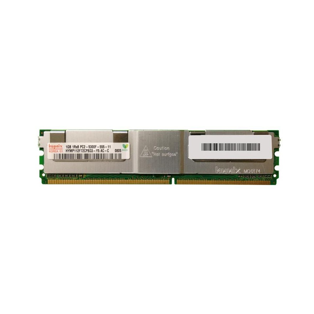 PAMIEC HYNIX 1GB 1Rx8 PC2-5300F HYMP112F72CP8D3