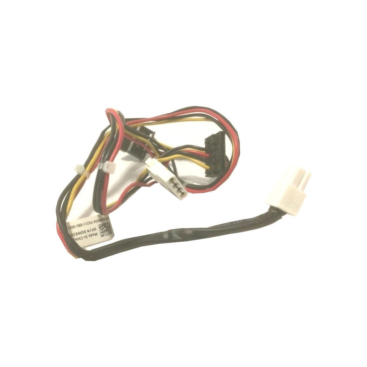KABEL DELL POWEREDGE 1X 4PIN 2XSATA T610 0GW834