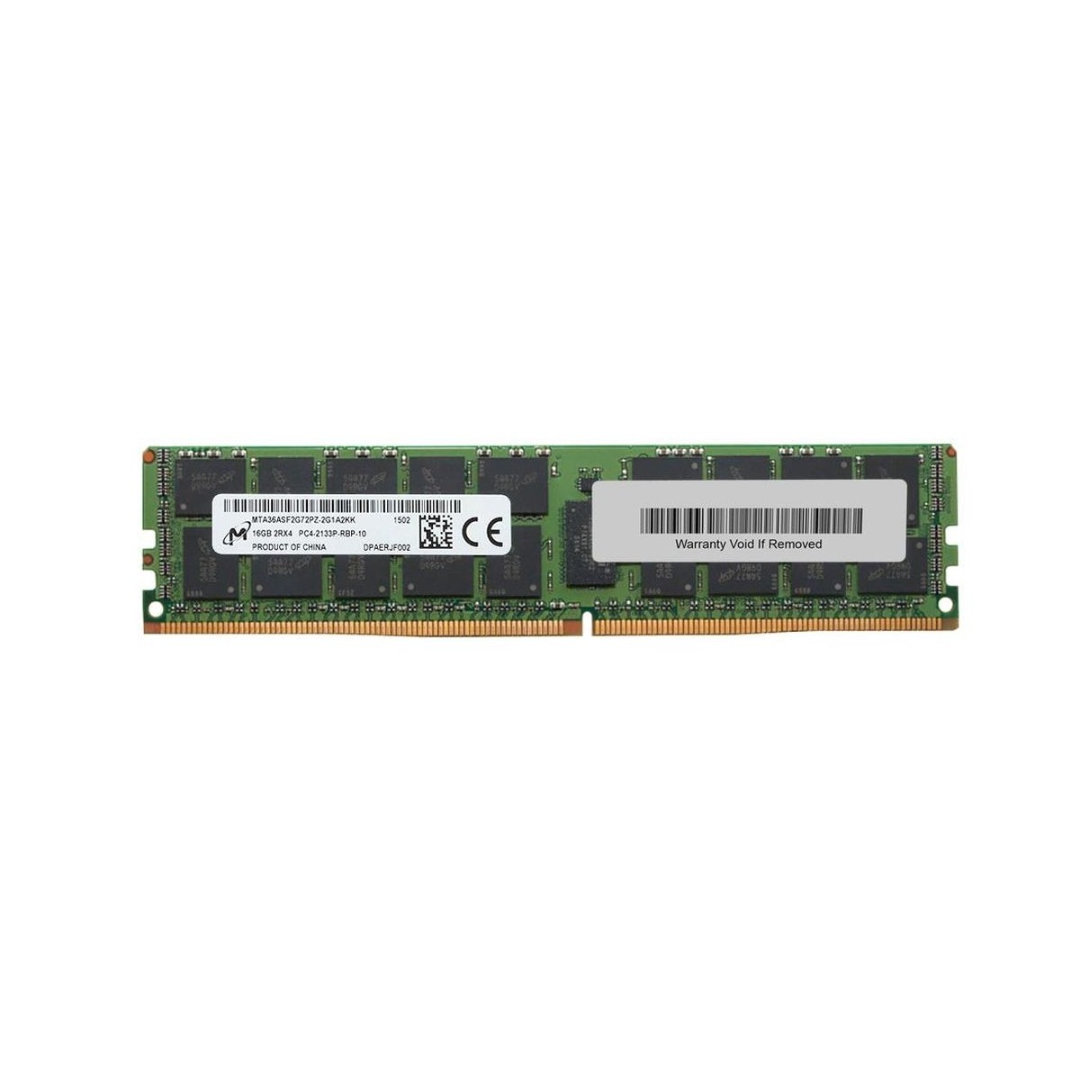 MICRON CRUCIAL 16GB 2Rx4 PC4-2133P MTA36ASF2G72PZ