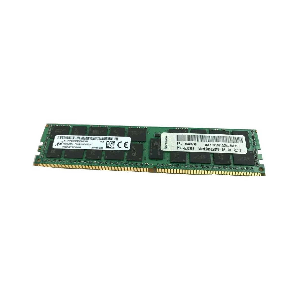 LENOVO 16GB DDR4 2Rx4 PC4-2133P ECC REG 46W0798