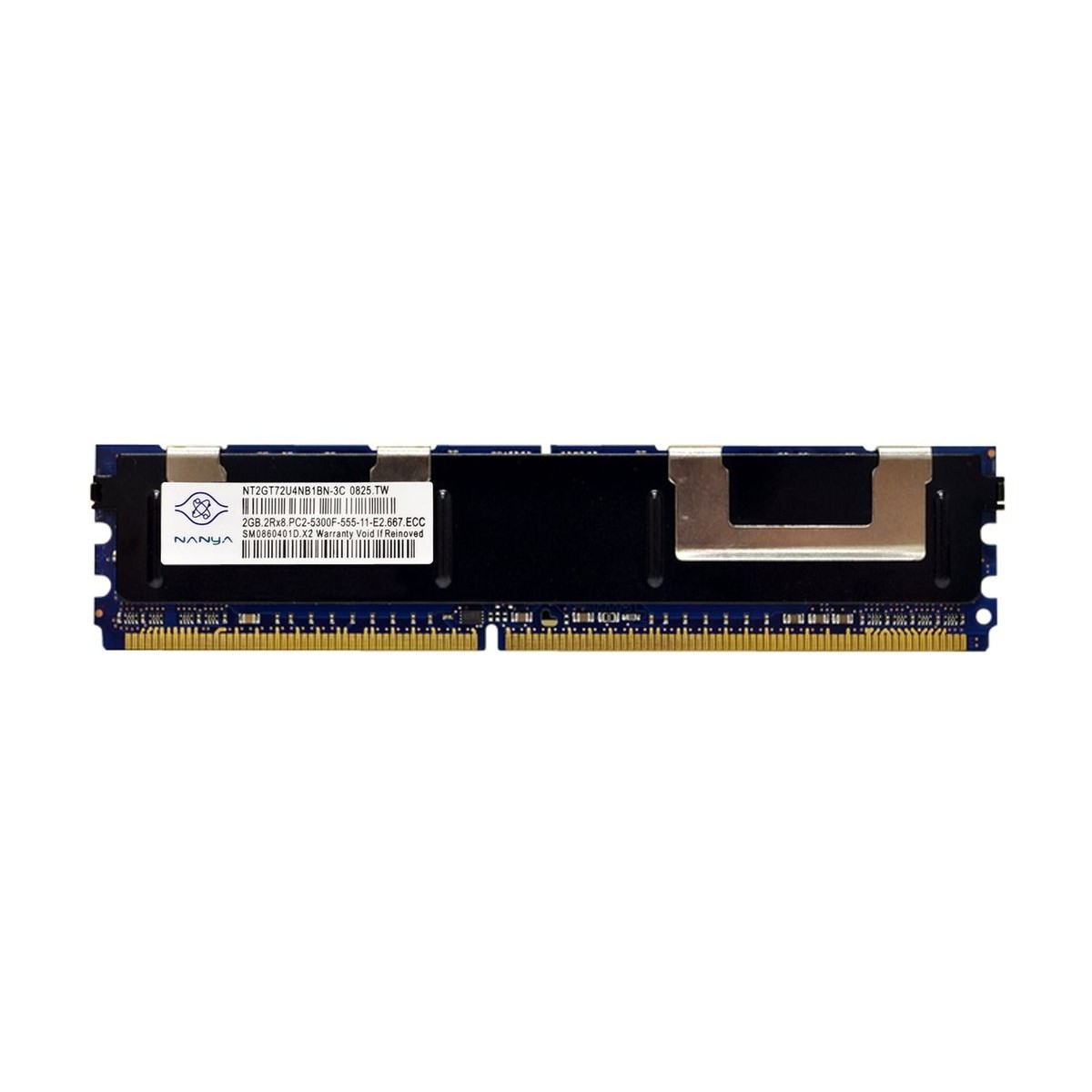 PAMIEC NANYA 2GB 2Rx4 PC2-5300F NT2GT72U4NB1BN-3C