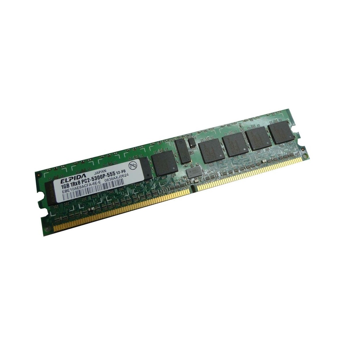PAMIEC ELPIDA 2GB 2Rx8 PC2-5300P EBE21AE8ACWA-6E-E