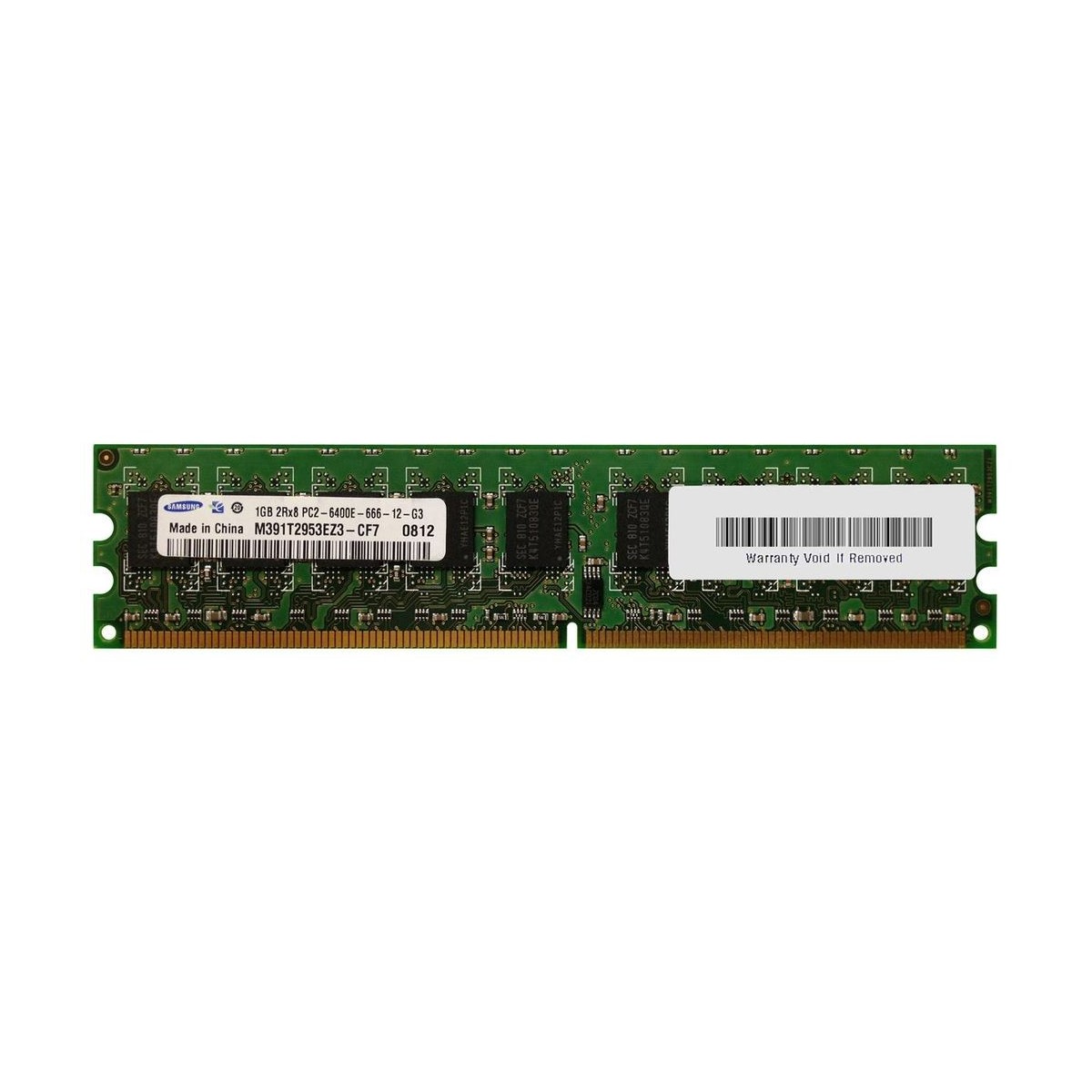 PAMIEC SAMSUNG 1GB 2Rx8 PC2-6400E M391T2953EZ3-CF7