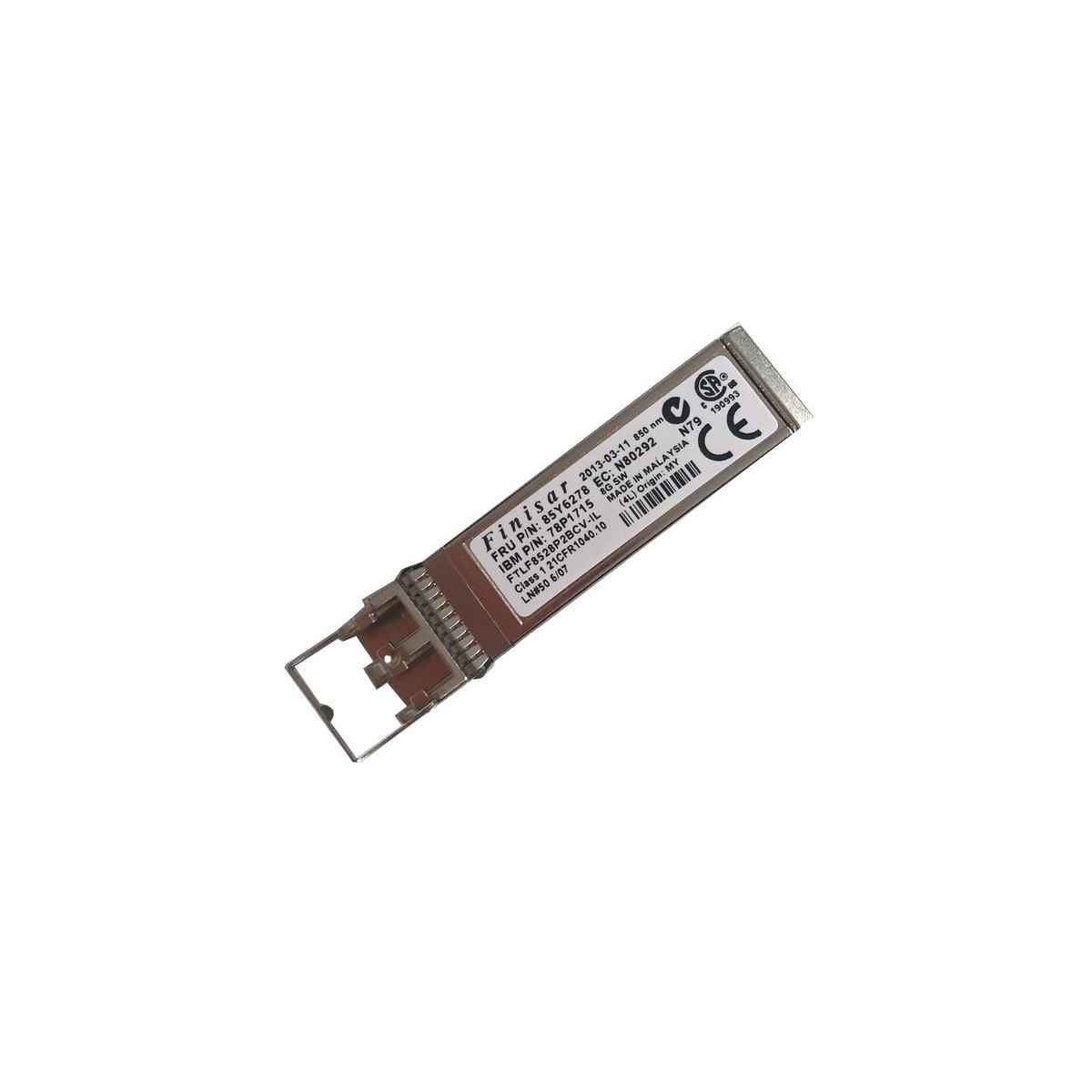 GBIC IBM 8GB SW SFP+ 850NM STORWIZE V7000 85Y6278