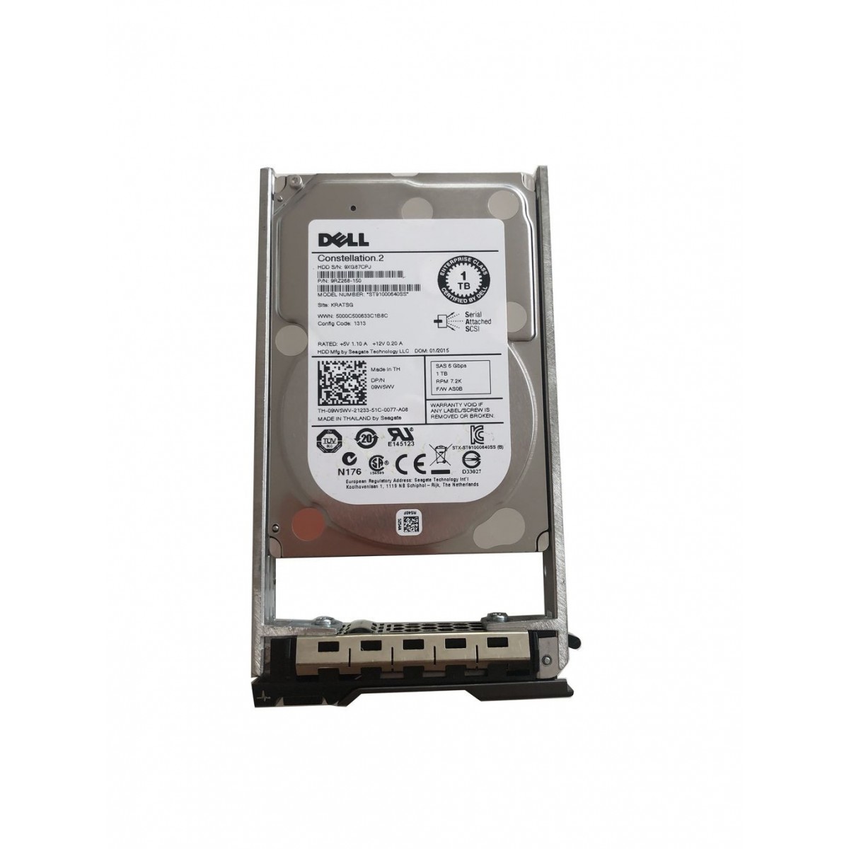 DYSK DELL 1TB SAS 6G 7,2K 2,5 RAMKA 09W5WV