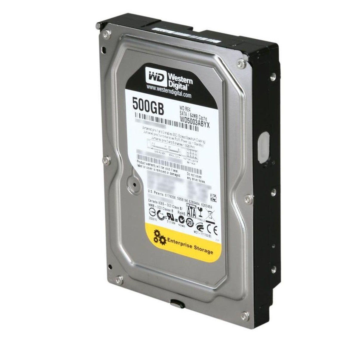 WD RE4 500GB SATA 3G 7.2K 64MB 3,5 WD5003ABYX