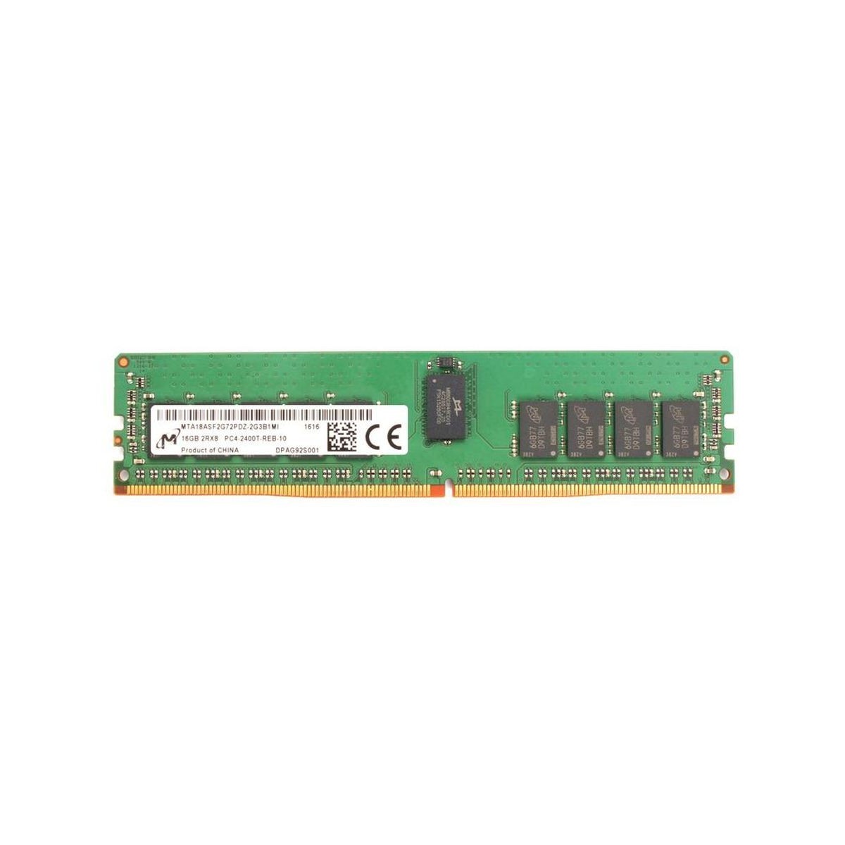 MICRON 8GB 1Rx8 PC4-2666V ECC MTA9ASF1G72PZ