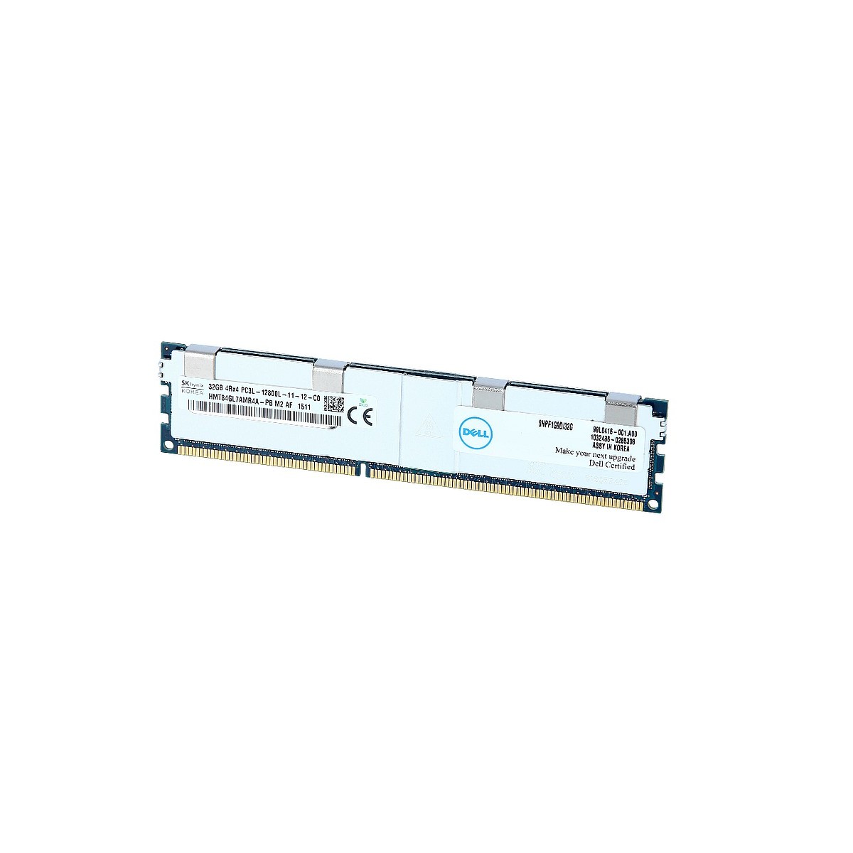 DELL 32GB 4Rx4 PC3L-12800L ECC SNPF1G9D/32G