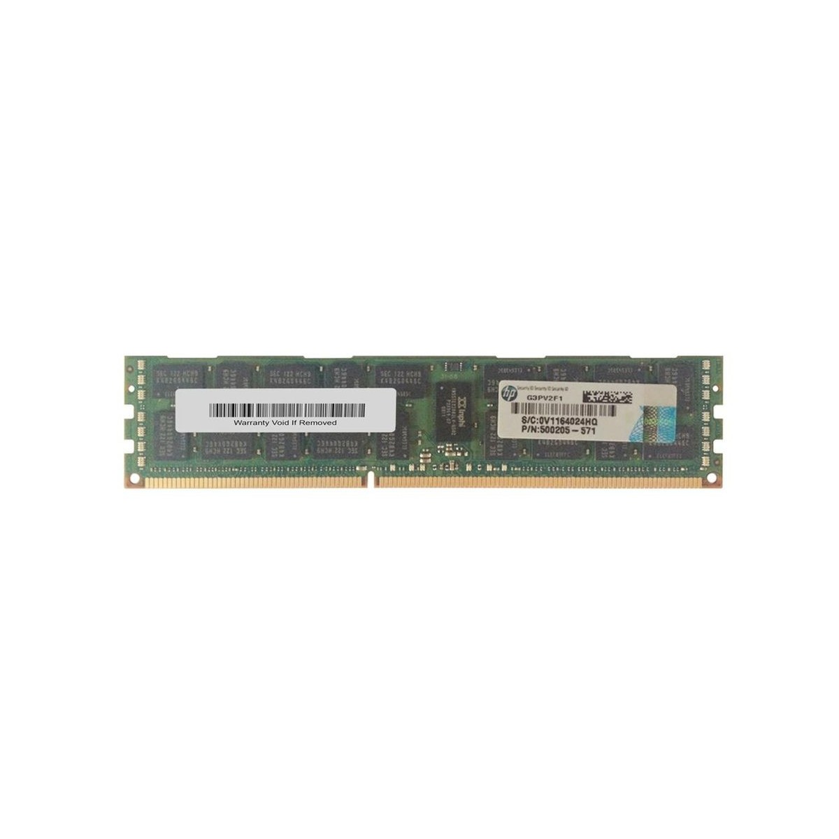 HP SAMSUNG 8GB 2Rx4 PC3-10600R ECC REG 500205-571