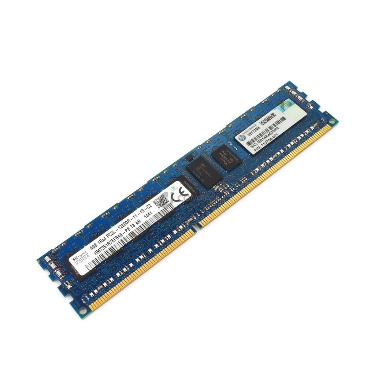 HP 4GB 1Rx4 PC3L-12800R 713754-071