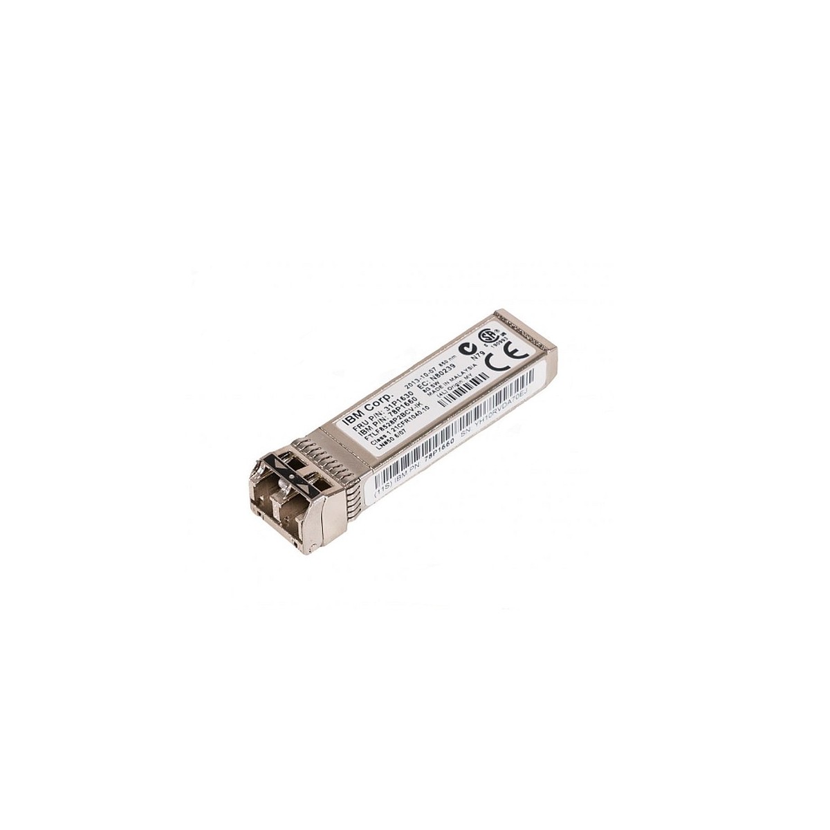 GBIC IBM 8GB SW SFP+ 850NM TRANSCEIVER 31P1630