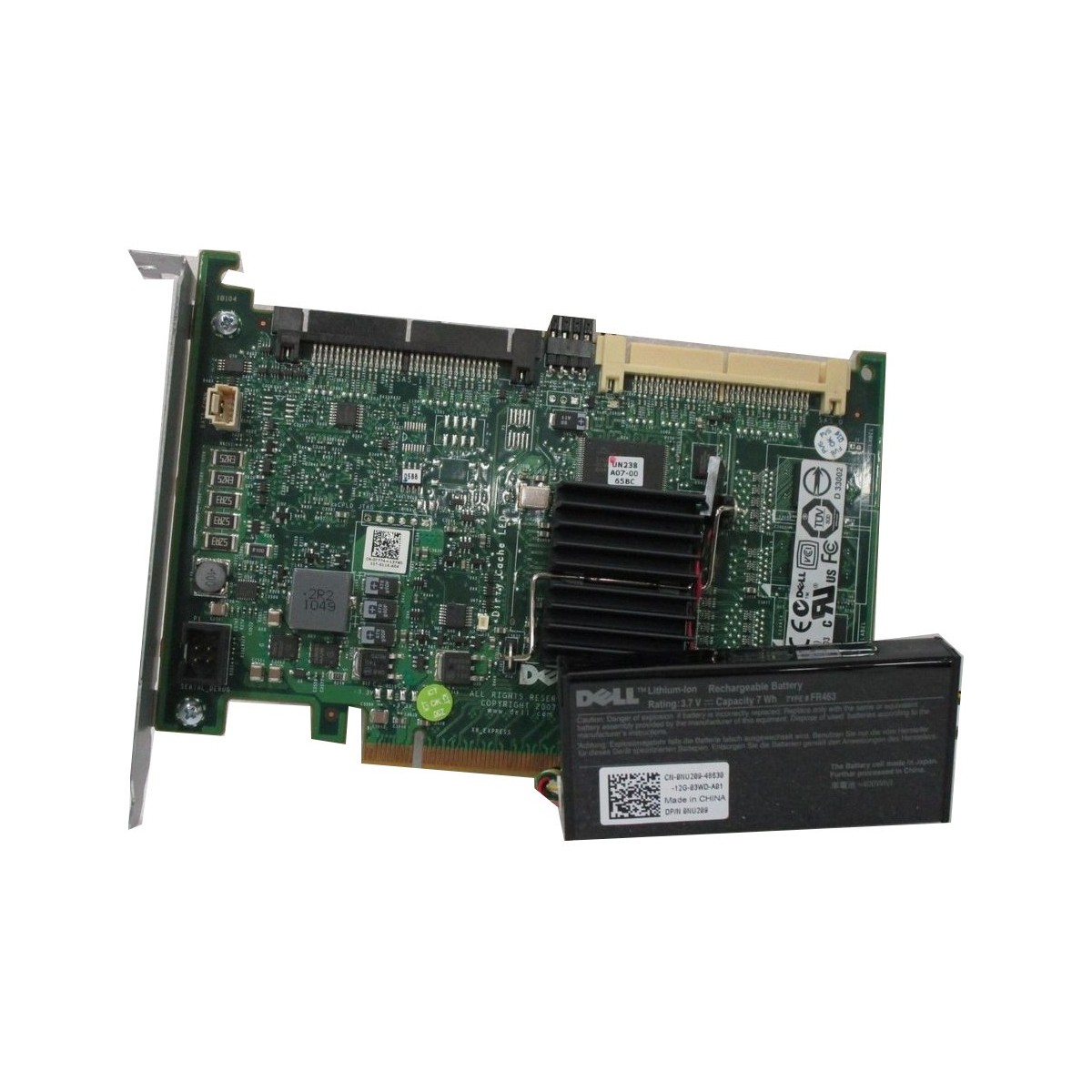KONTROLER RAID DELL PERC 6/i 256MB Z BATERIA 0T774H