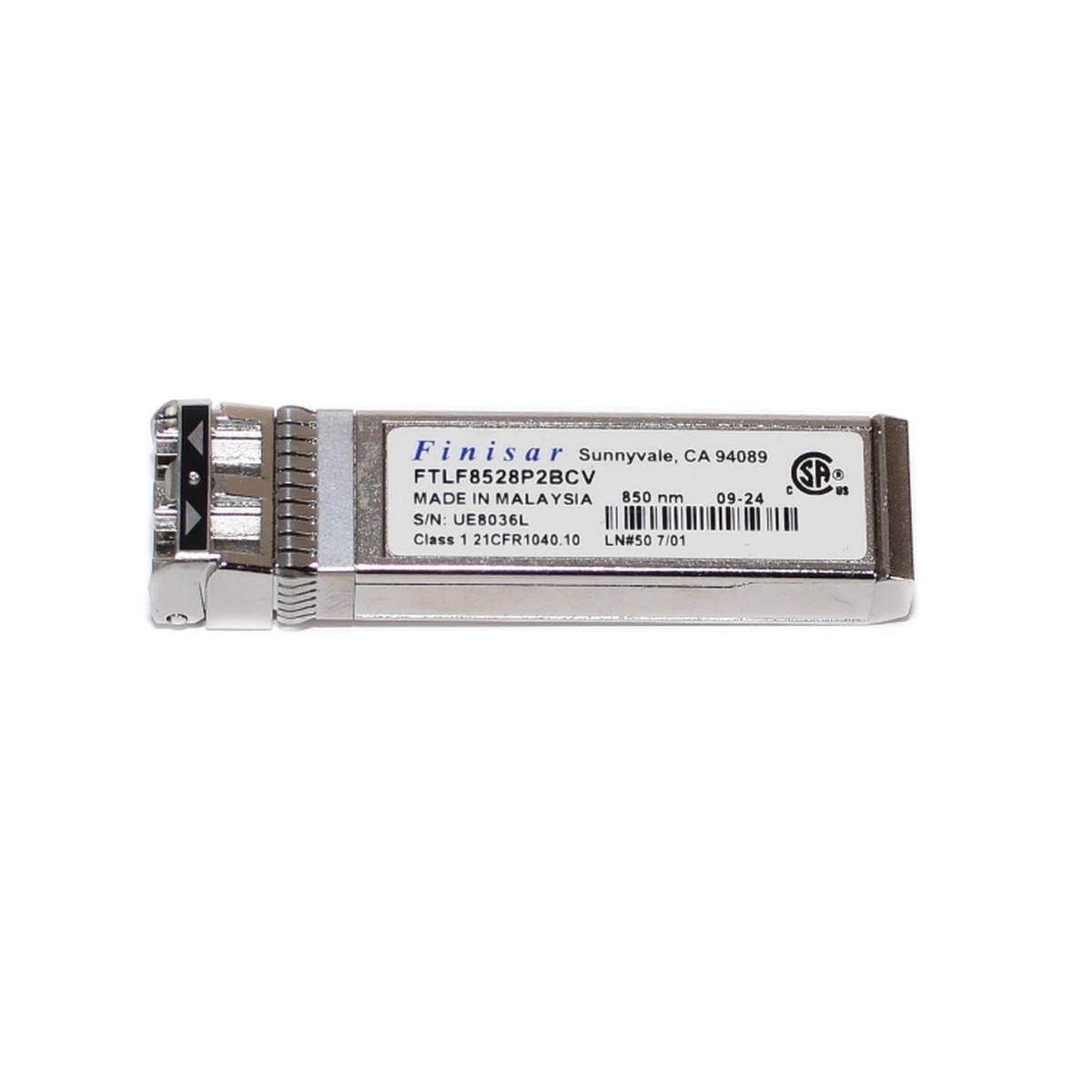 GBIC FINISAR 8GB FC SFP+ 850NM FTLF8528P2BCV