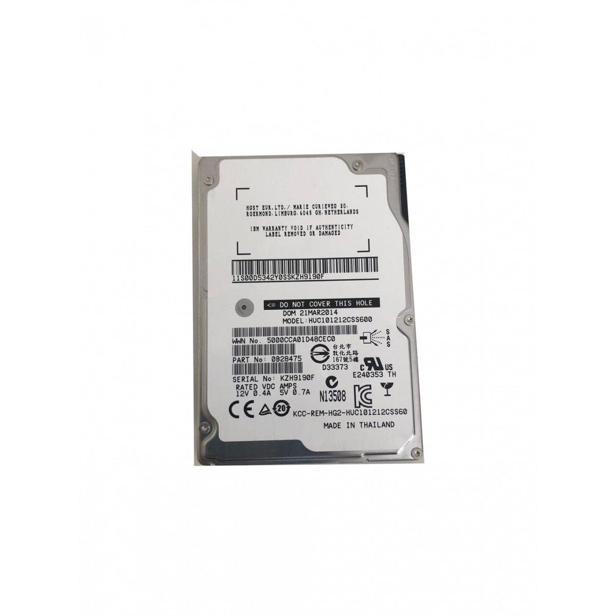 DYSK HGST 1,2TB SAS 6Gb 10K 2,5 HUC101212CS600