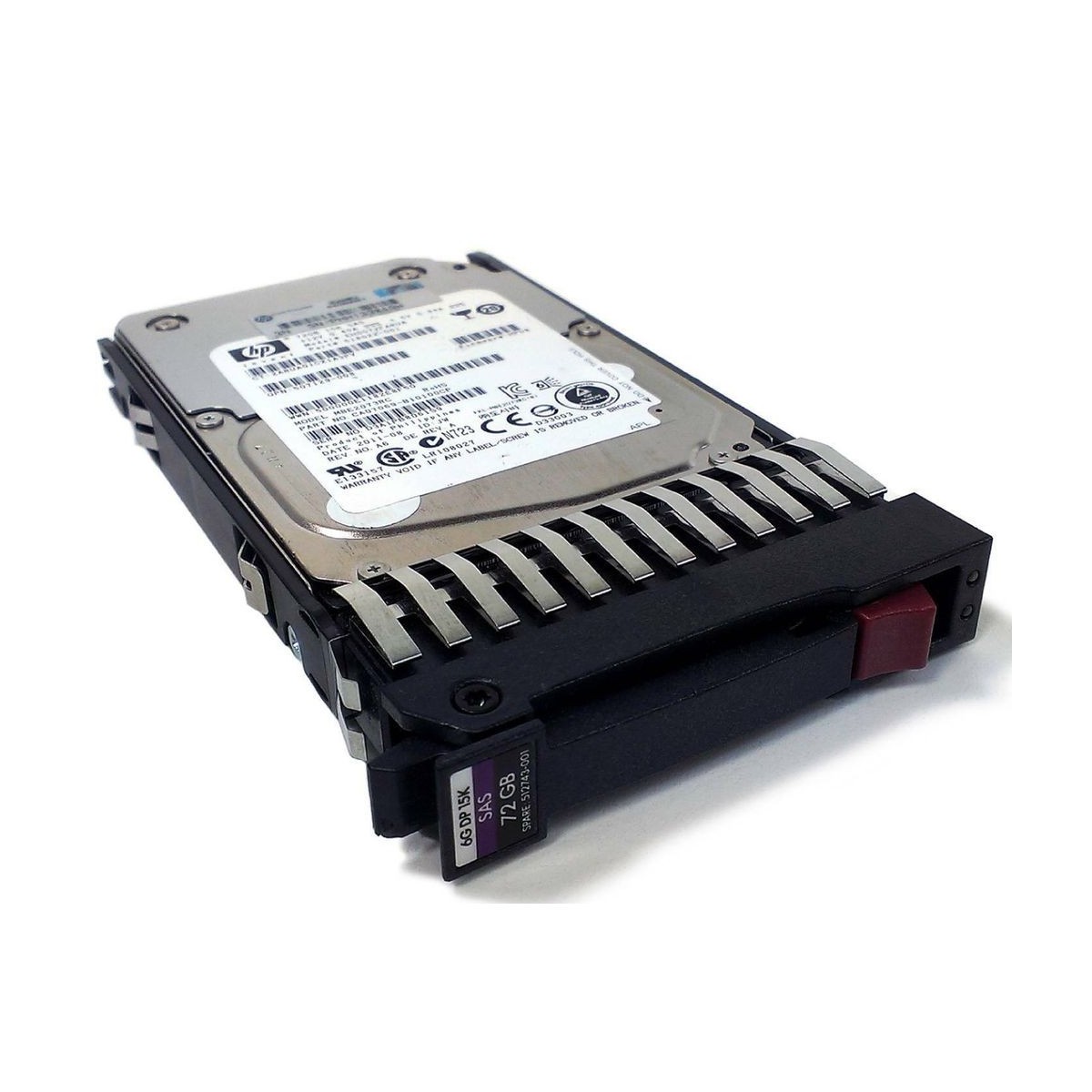 DYSK HP 72GB SAS 15K 6G 2,5 RAMKA 518022-001