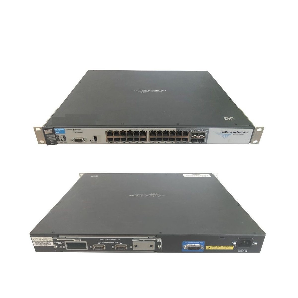 SWITCH HP PROCURVE 2530-48G 48x1GB USZY J9775A