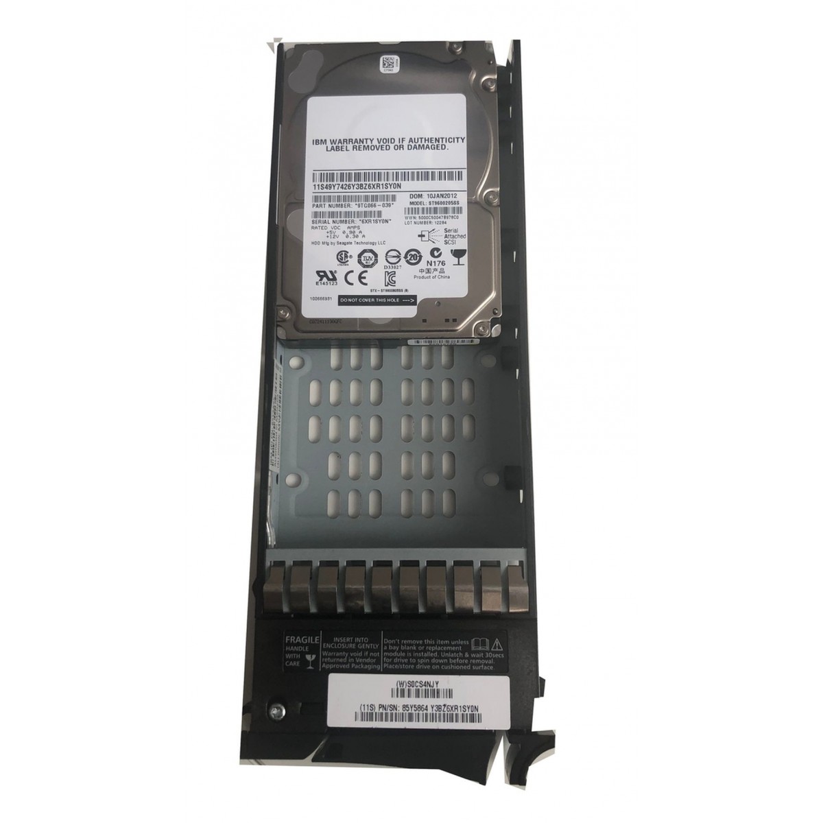 DYSK IBM V7000 600GB SAS 10K 6G 2,5 RAMKA