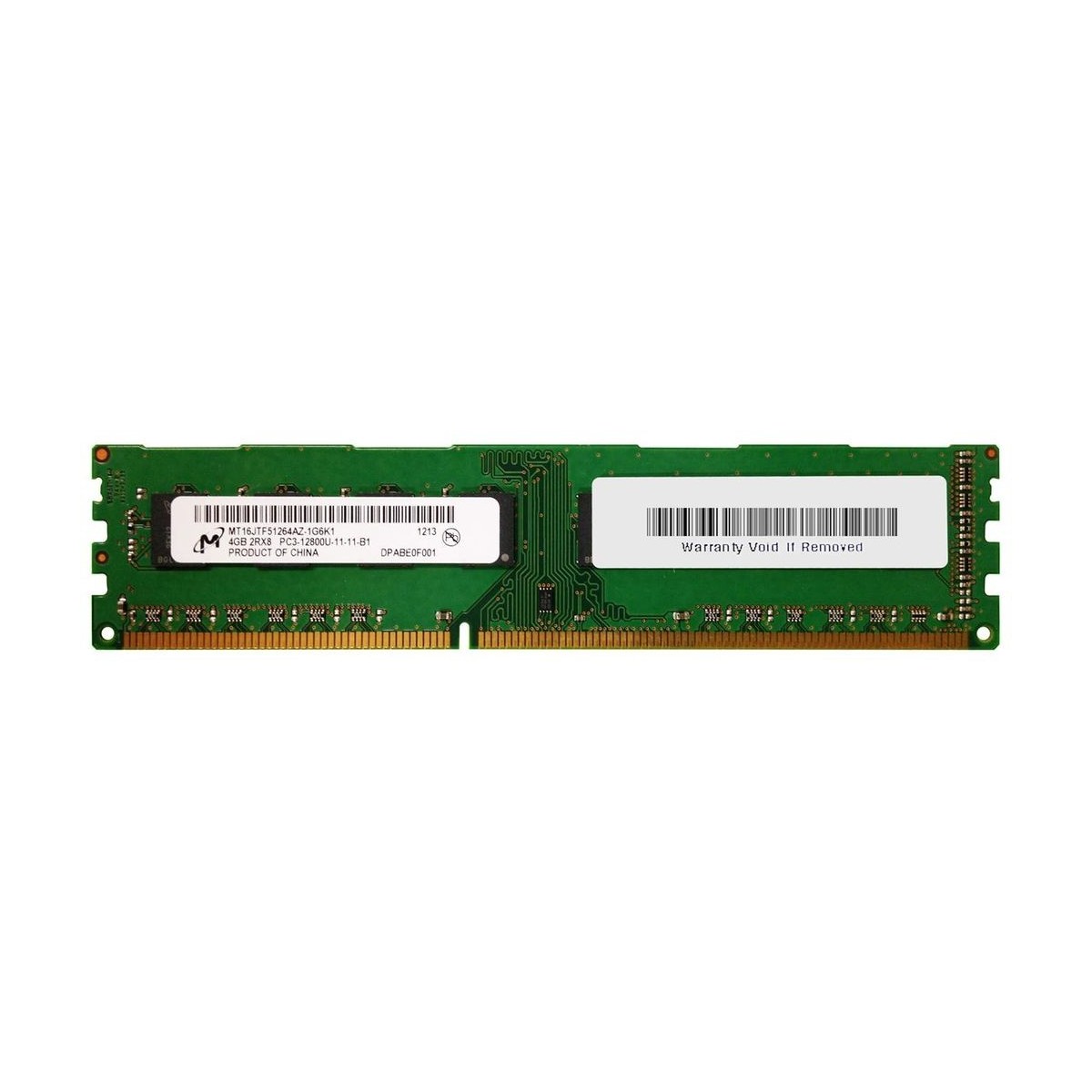 PAMIEC MICRON 4GB 2RX8 PC3-12800U MT16JTF51264AZ