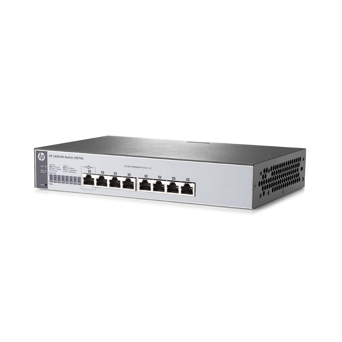 SWITCH HP PROCURVE 1820-8G 8x10/100/1000 J9979A