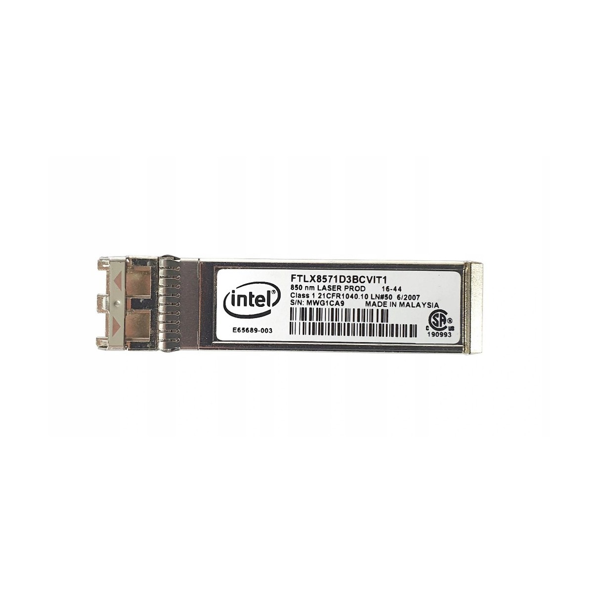 GBIC INTEL 10Gb 850nm SFP+ AFBR-703SDZ-IN2