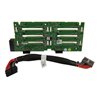BACKPLANE DELL PE R710 8x2,5 HDD +KABEL 0MX827