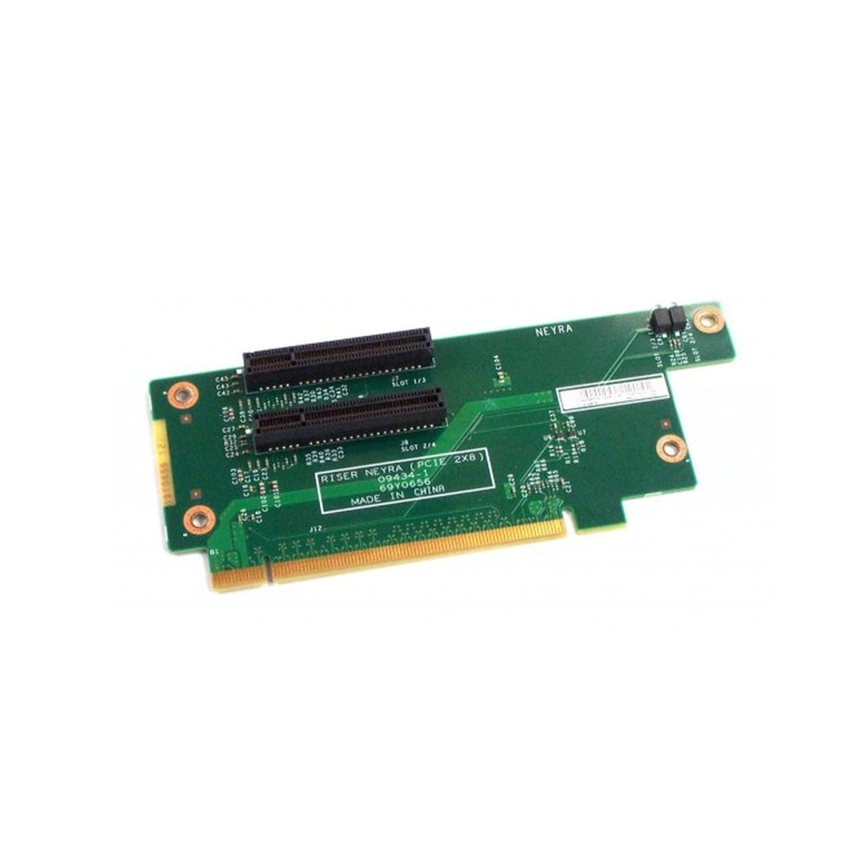 RISER BOARD NEYRA IBM SYSTEM x3650 M2 M3 2xPCIE x8 69Y4324 69Y0656