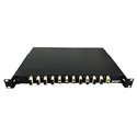 DUAL FIBER PATCH PANEL AMP 12 PORTS RACK MOUNTED