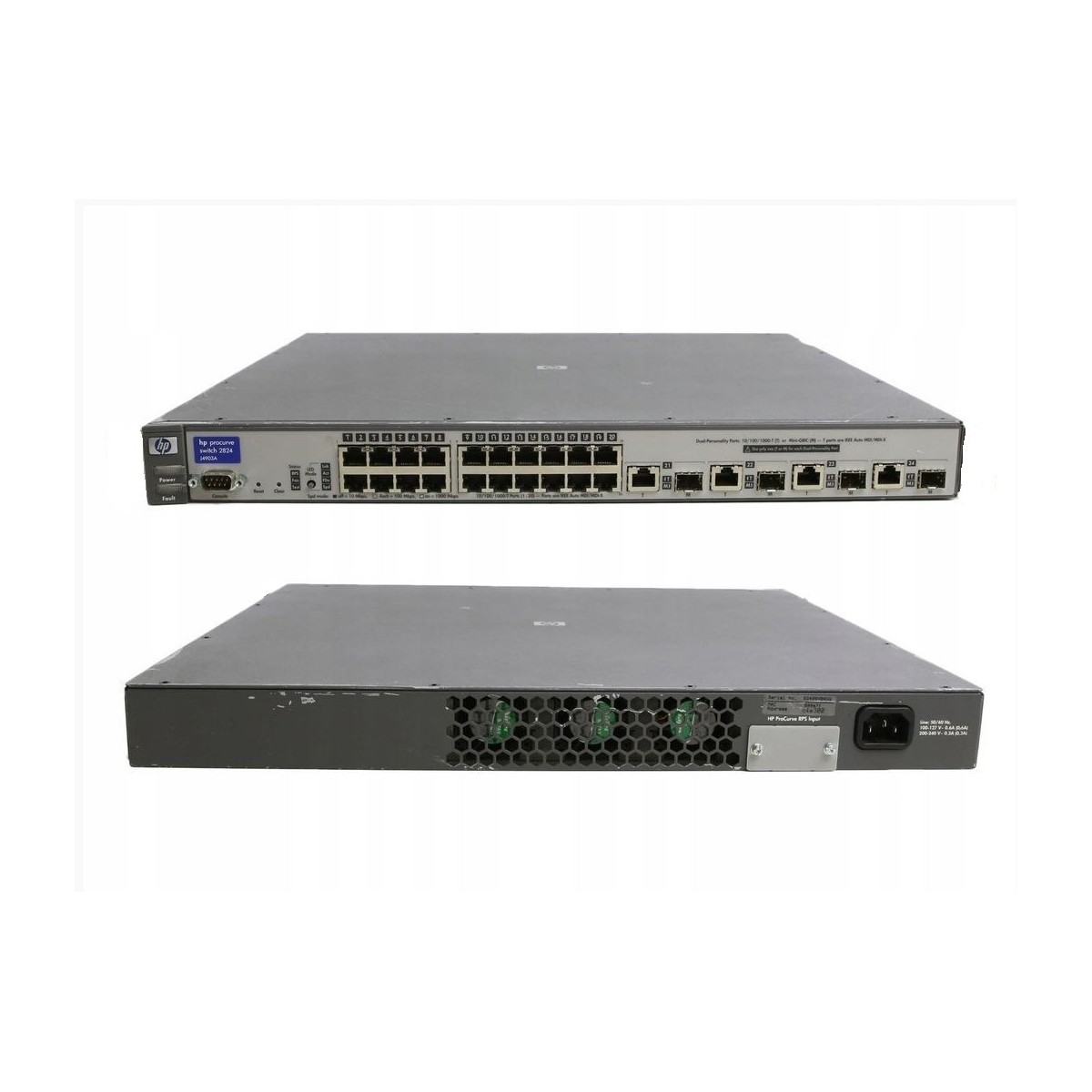 HP PROCURVE 2824 J4903A 20x1GB 4x1GB 4xSFP