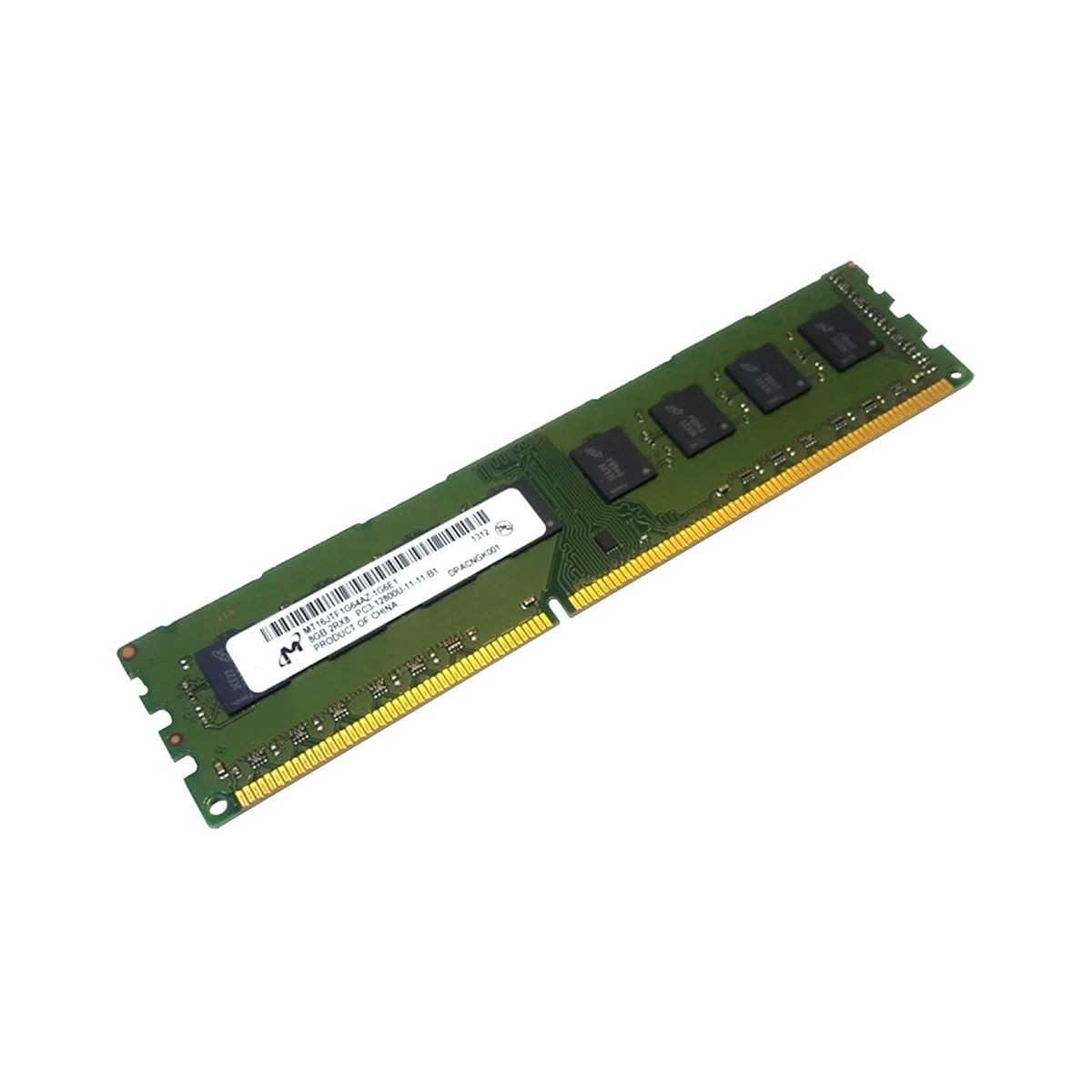 PAMIEC MICRON 8GB 2Rx8 PC3-12800U NON ECC UDIMM