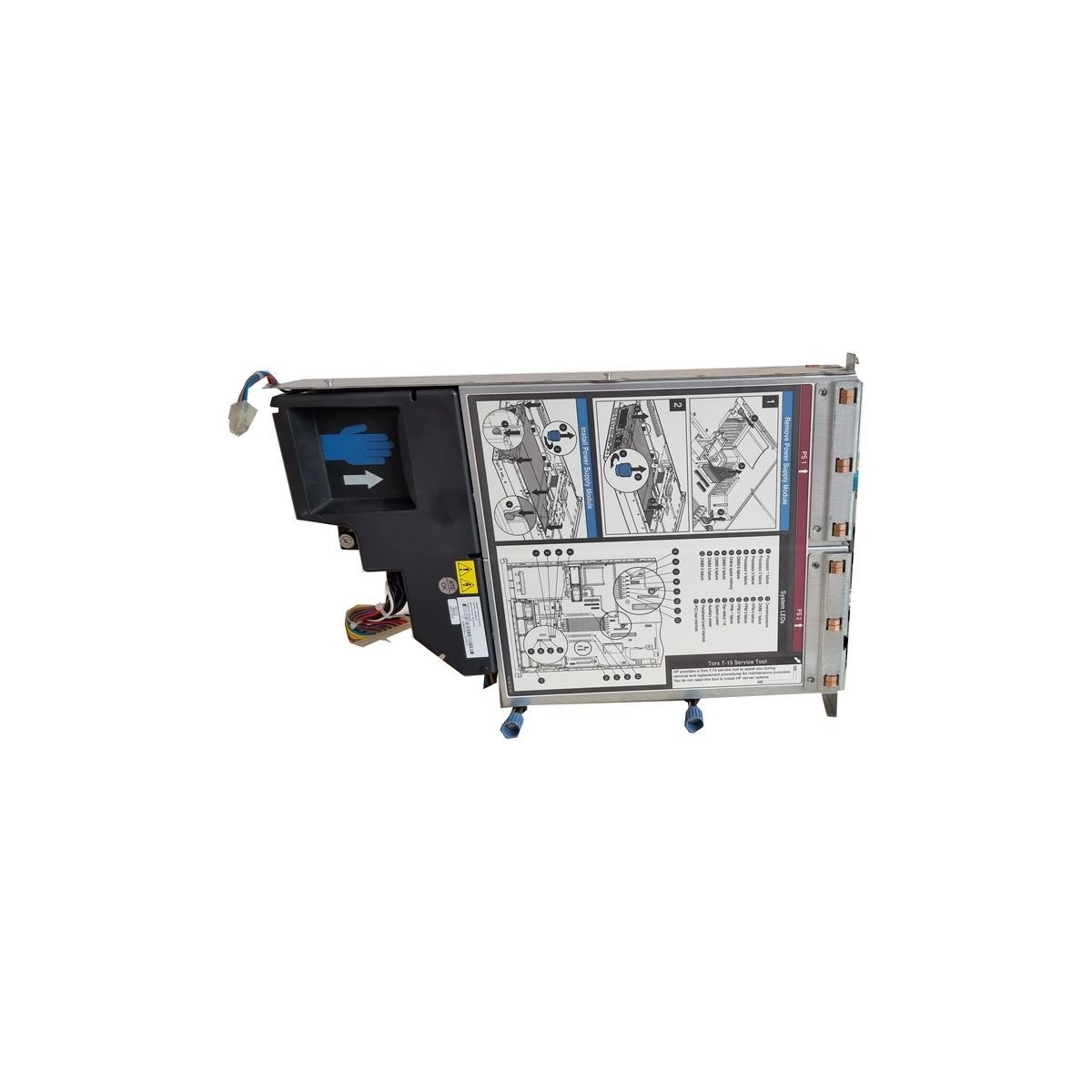 KLATKA BACKPLANE Z MODUŁEM ZASILAJACYM HP DL560 302900-001 268189-001